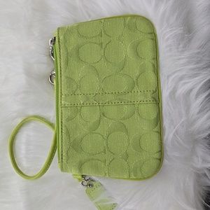 Coach wristlet
